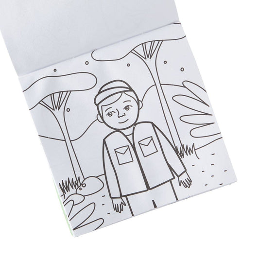 Ooly, Carry-Along Colouring Book Set, On Safari