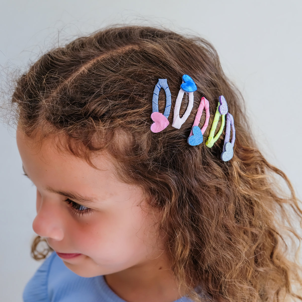 Mimi & Lula, Happy Heart Mini Hair Clips