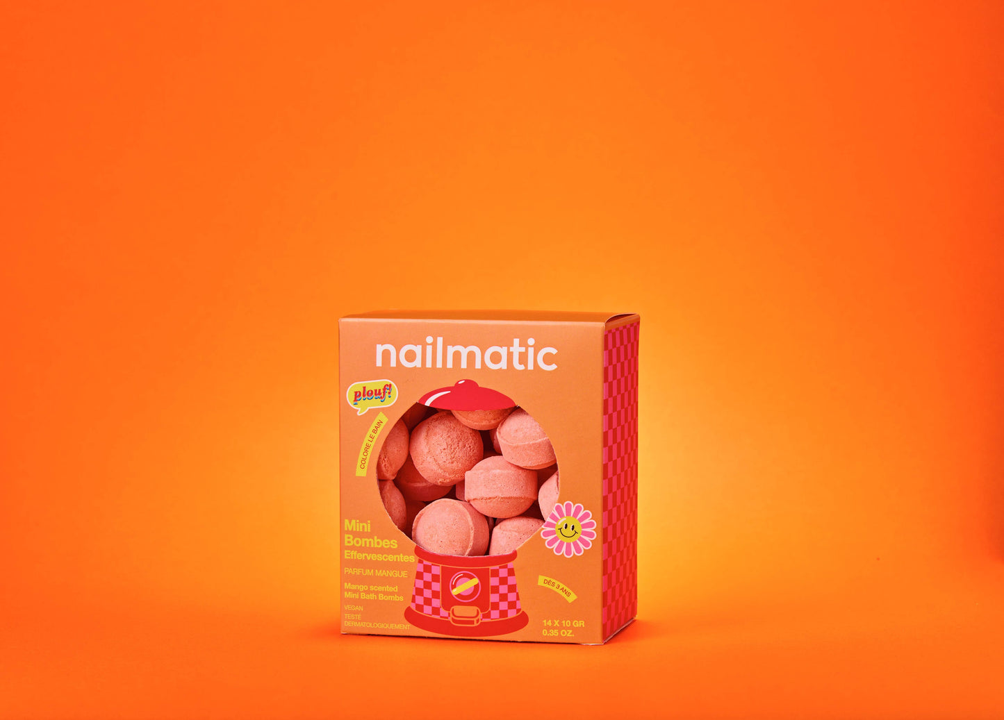 Nailmatic, Mini Sweet Mango Bath Bombs