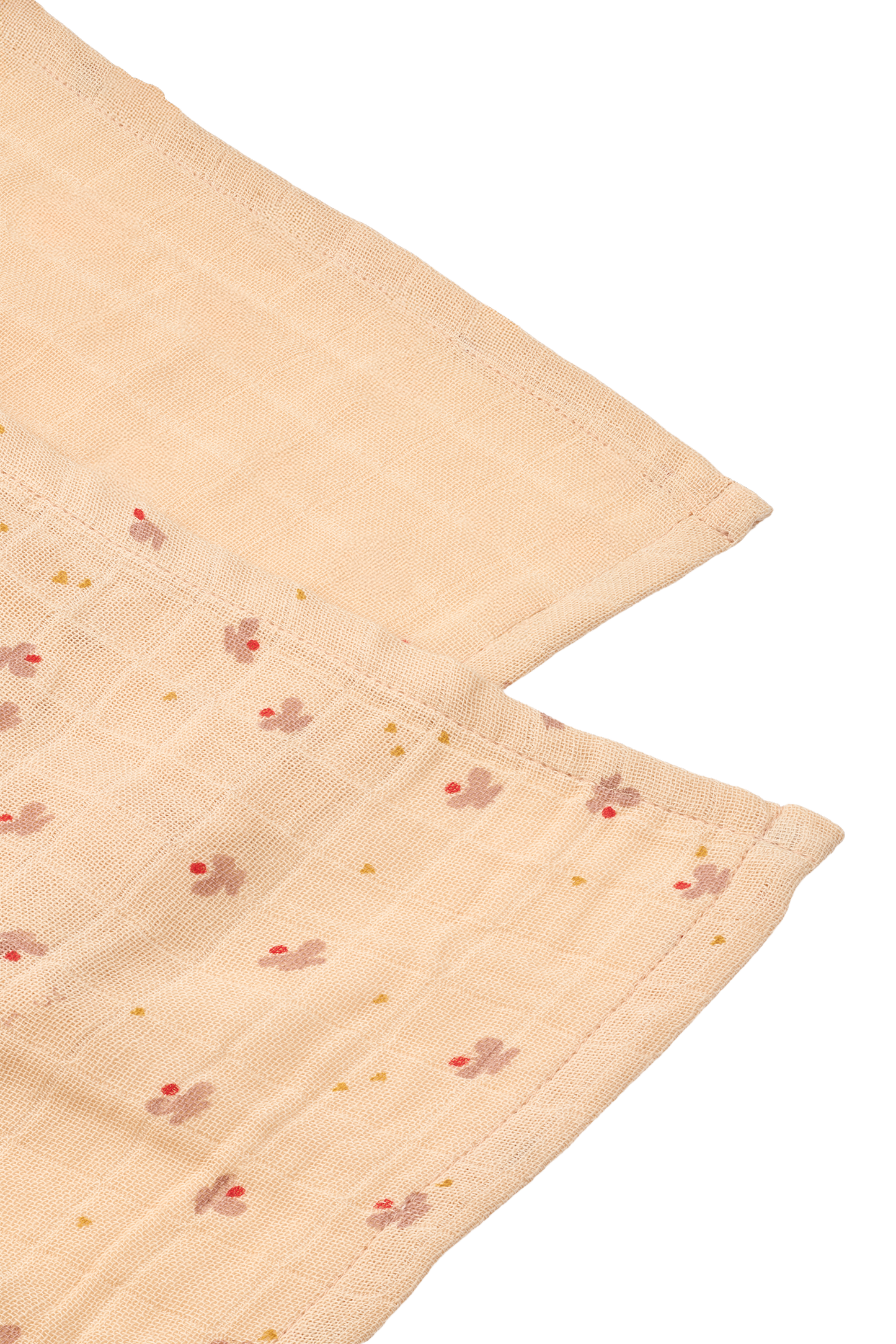 Liewood, Pink Butterfly Muslin Cloth - 2-Pack