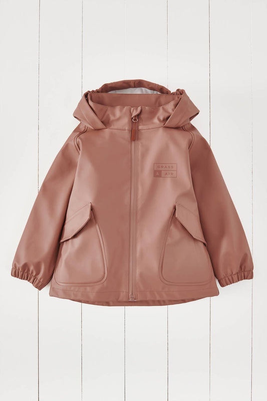 Grass + Air, Rain Jacket, Rose