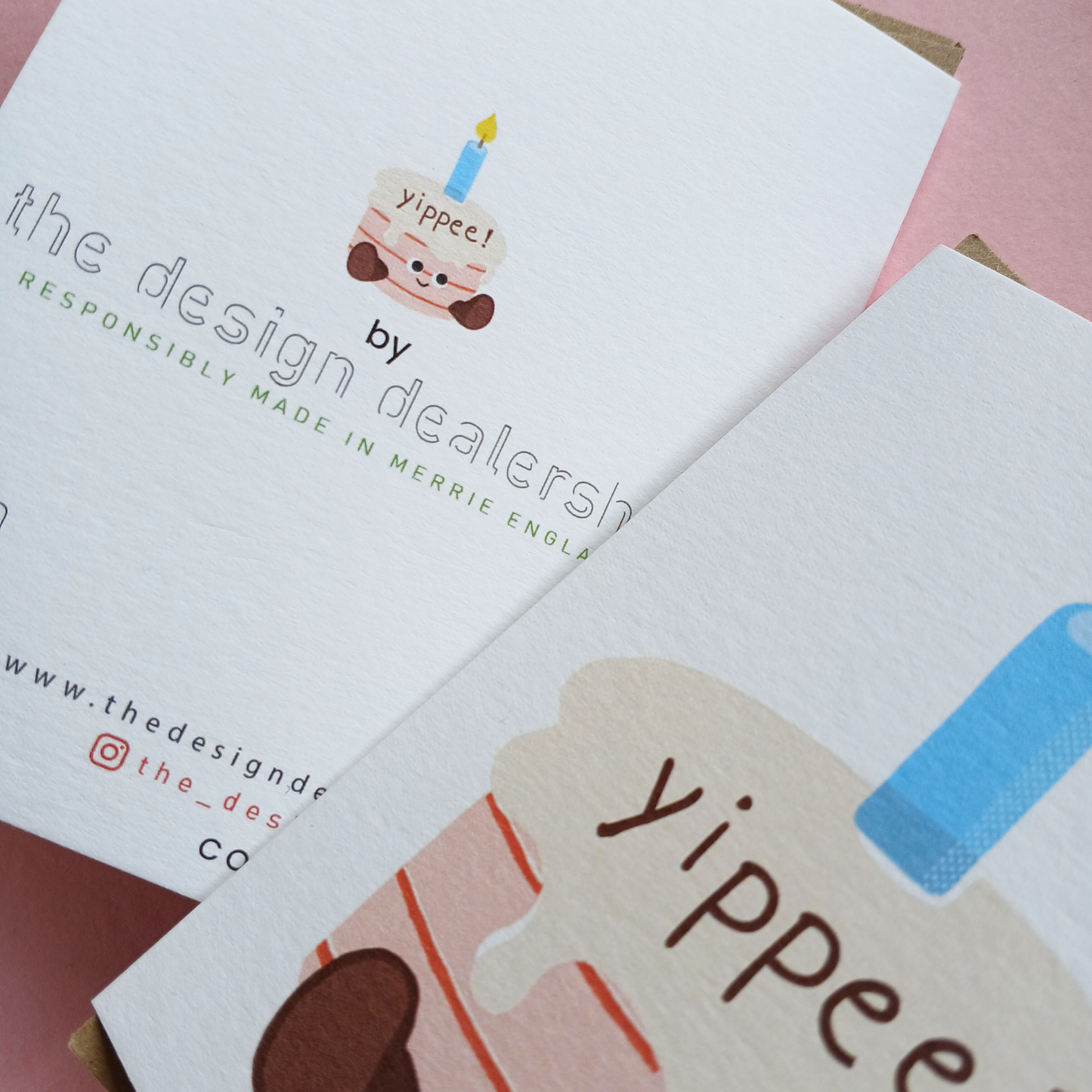 The Design Dealership, Yippee! Mini Birthday Card