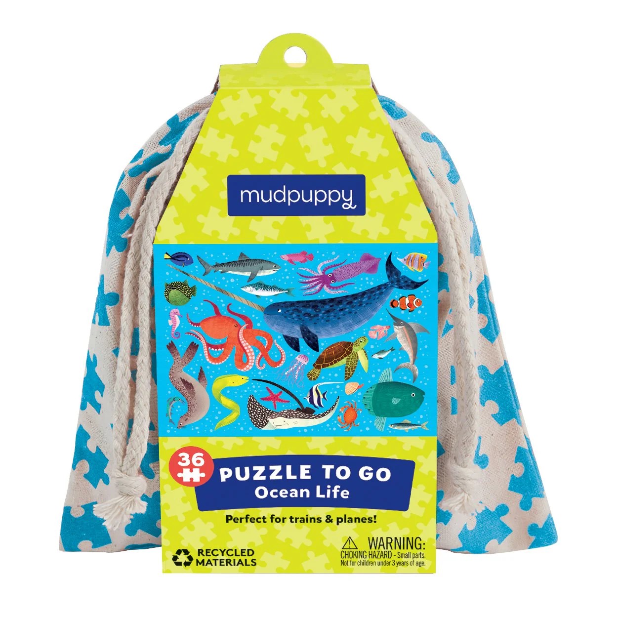 Puzzle To Go: Ocean Life (36 Piece Jigsaw)