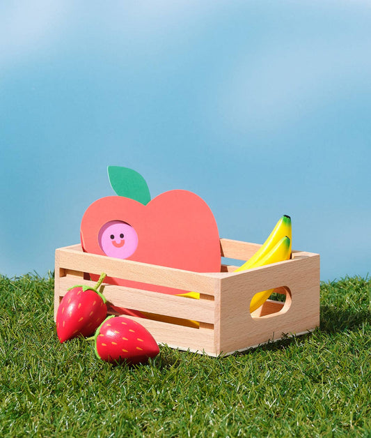 Apple Fold Out Cute Kid's Birthday Card