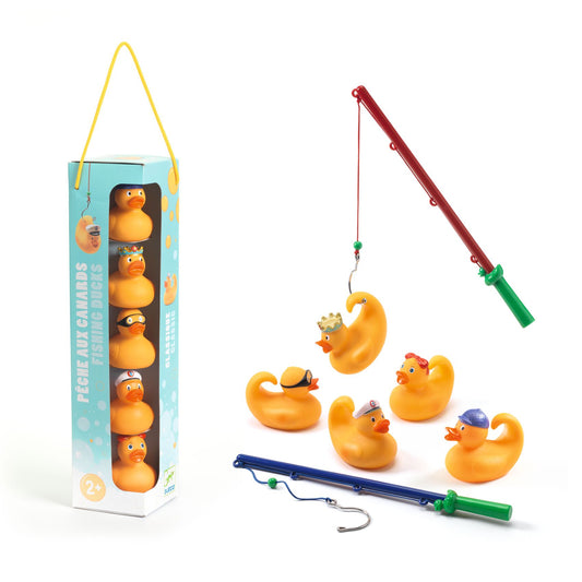 Djeco, Classic Rubber Duck Fishing Game