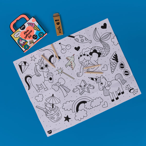 Mini Pocket Colouring Kit - Lily
