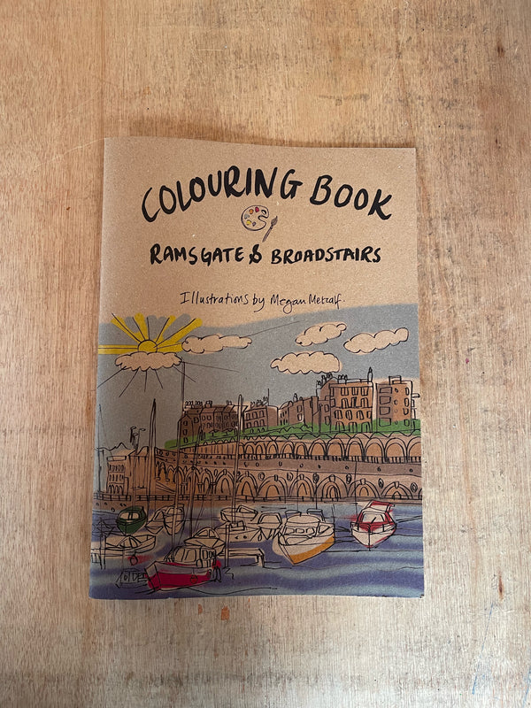 Megan Metcalf Studio Broadstairs & Ramsgate Colouring Book