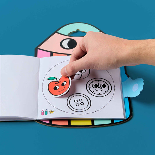 OMY, Montessori Shapes Sticker Book