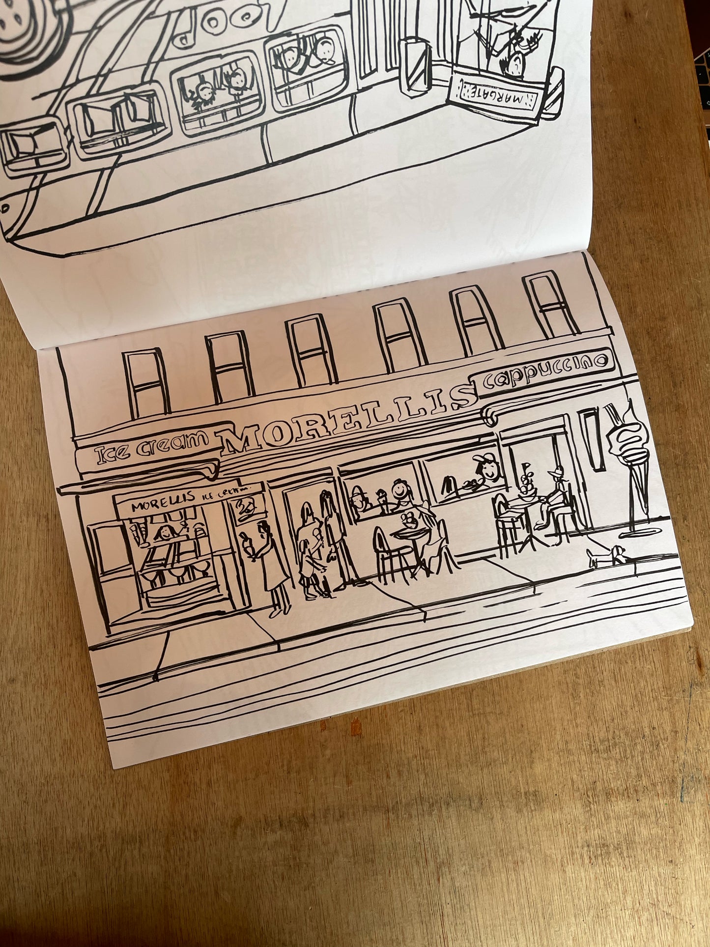 Megan Metcalf Studio Broadstairs & Ramsgate Colouring Book
