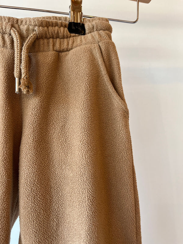 Preloved Mini Rodini, Camel Fleece Joggers, 2 - 3 years