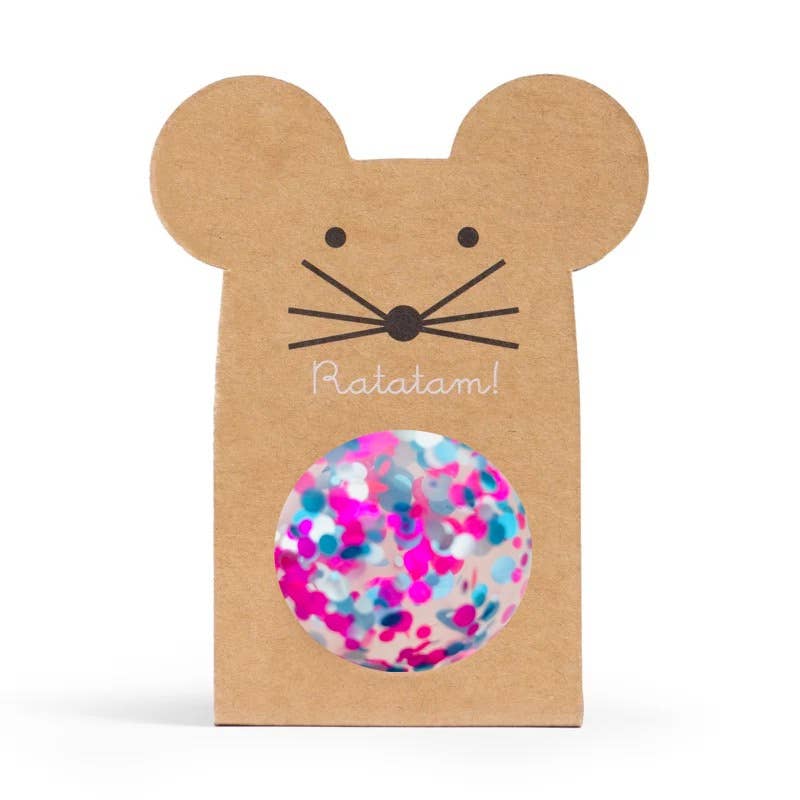 Ratatam! Multicolored Confetti Bouncy Balls