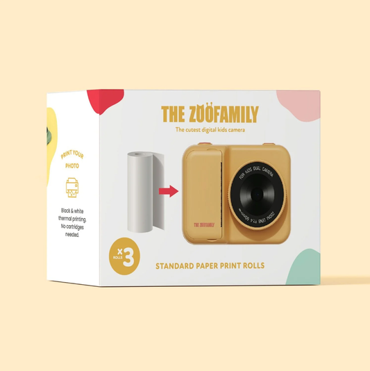 ZooFamily, Paper Rolls Set (set of 3 rolls)