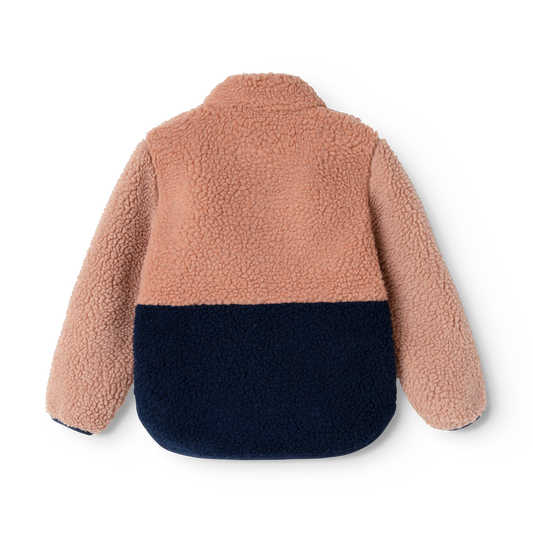 Liewood, Nolan Pile Jacket, Tuscany Rose Mix