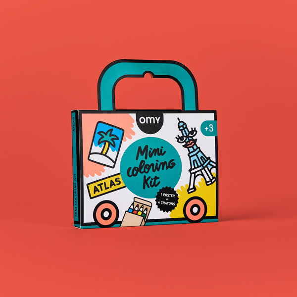 Mini Pocket Colouring Kit - Atlas