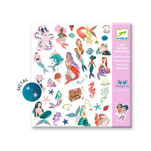 Djeco, Magical Mermaid Shiny Stickers
