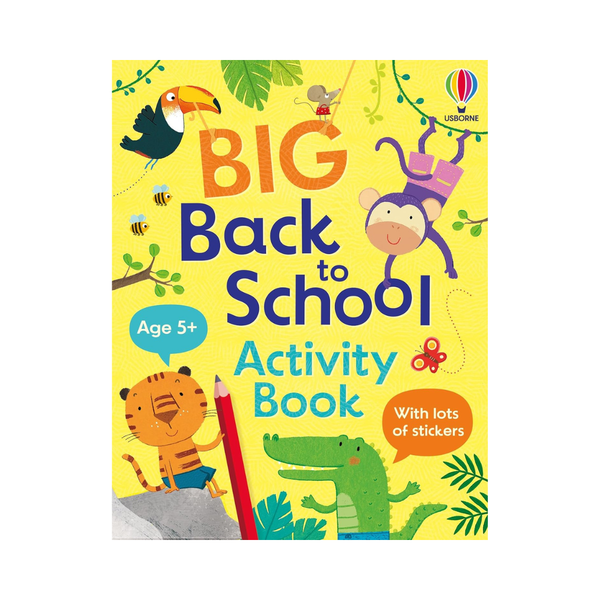 Big Back to School Activity Book