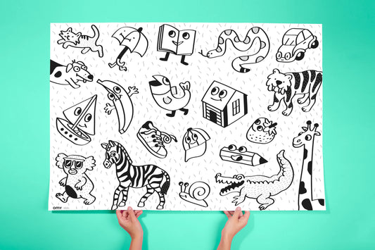 OMY My First Art Poster