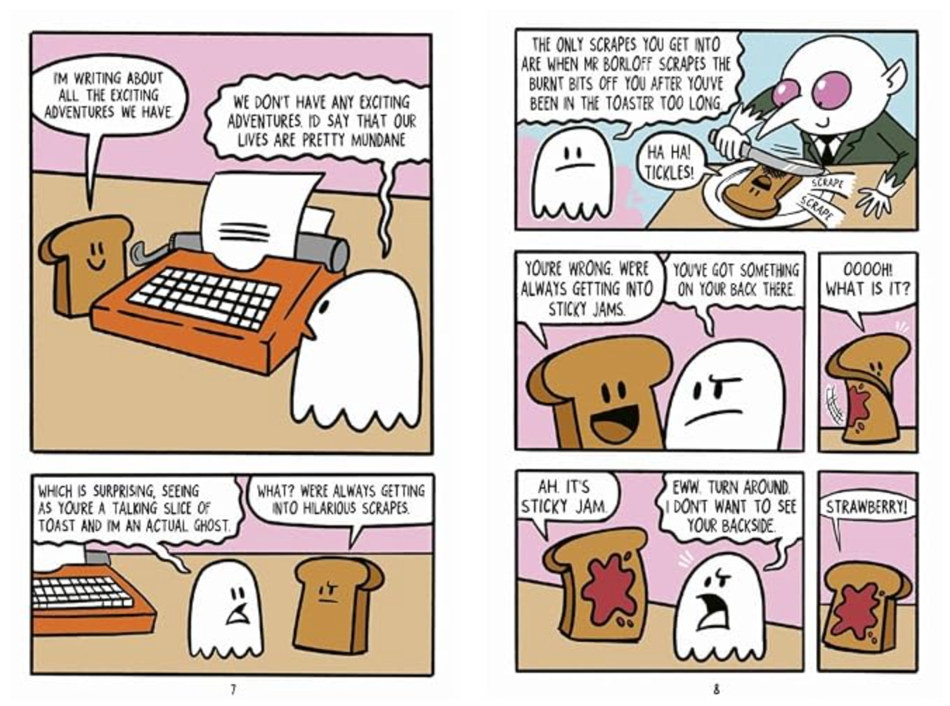 Ghost and Toast