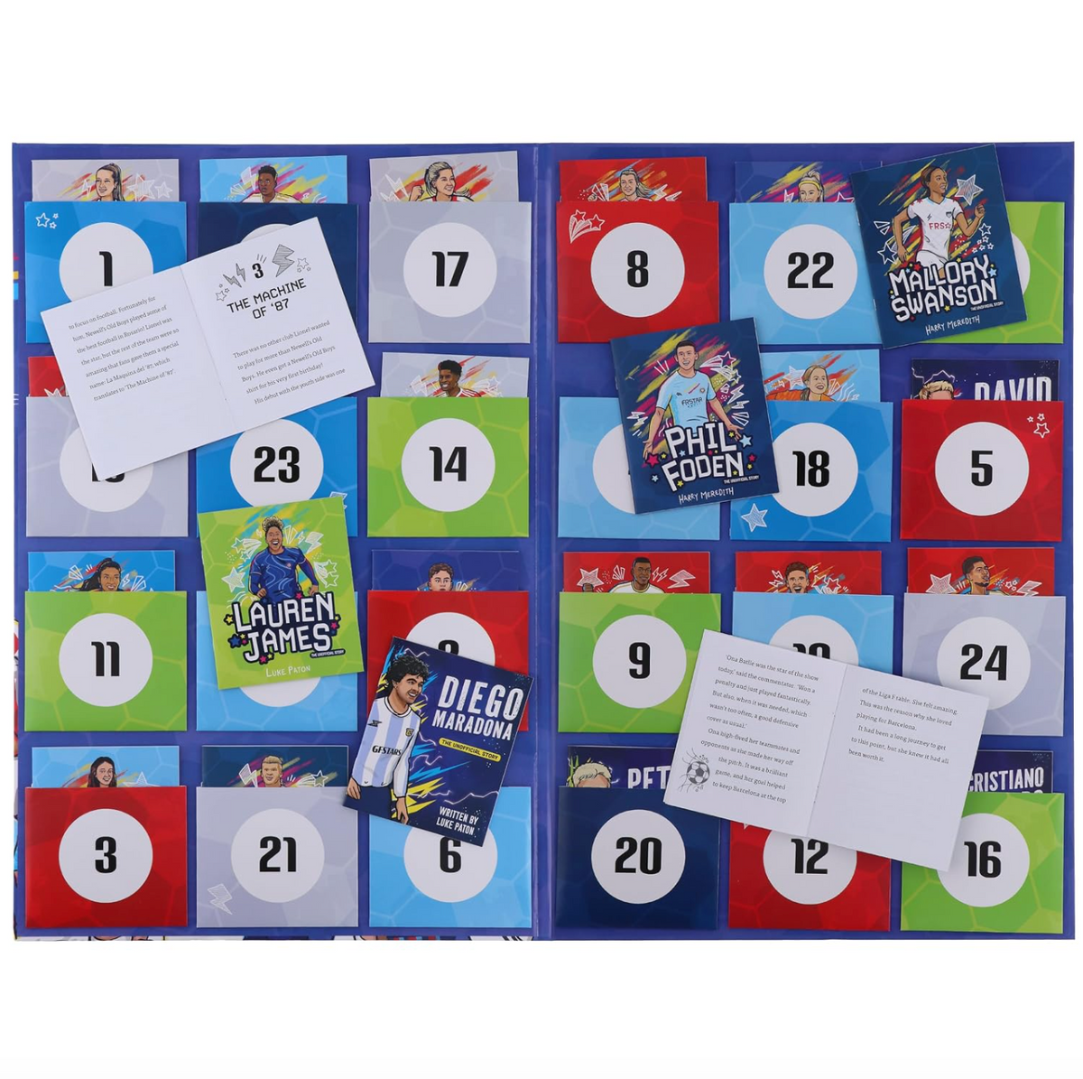 Football Stars Advent Calendar