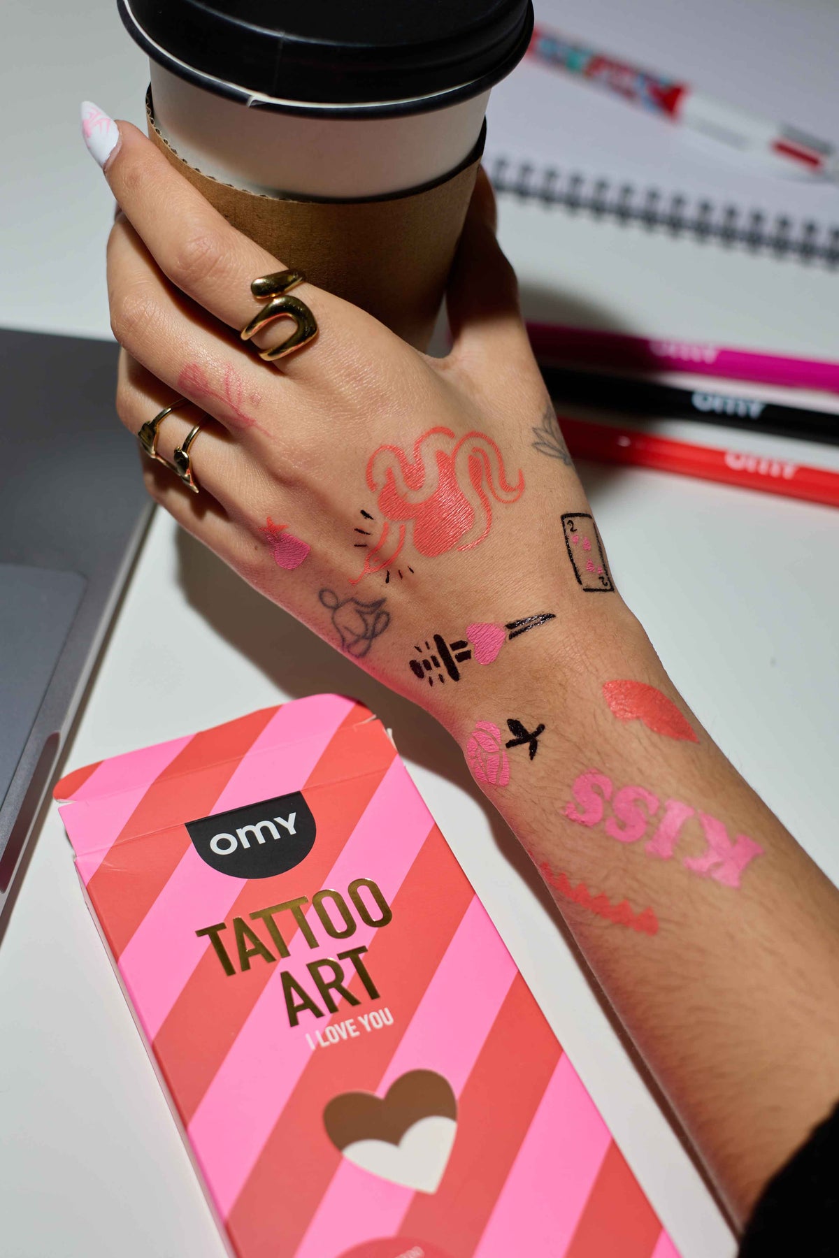 OMY, Body Tattoo Art, I Love You