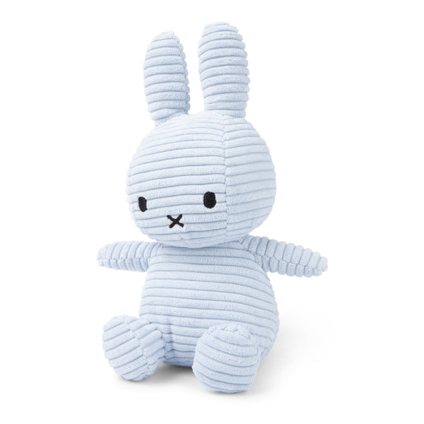 Miffy, Blue Eco-Corduroy Ice Blue - 23cm