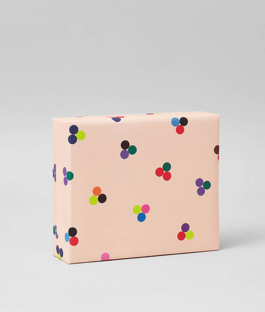 Bright Dot Cluster Gift Wrap