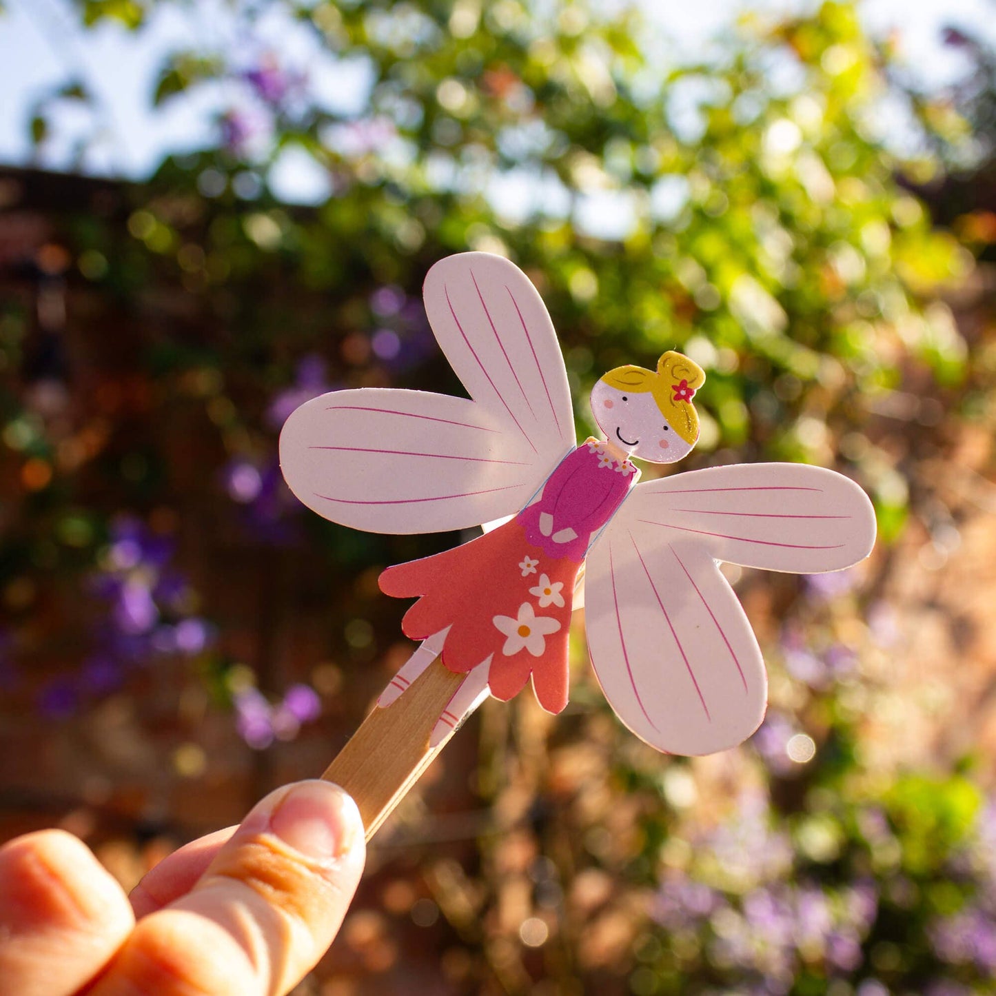 Let's Make & Do, Make it Move: Flying Fairies Peg Doll Craft Kit for Kids