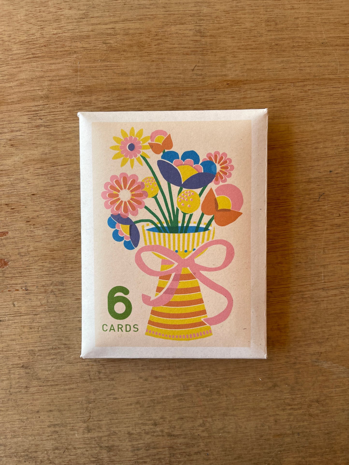 Pack of Six Thank You Cards