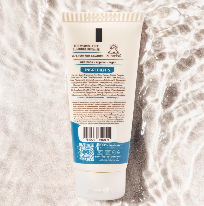 Suntribe Active Natural Mineral Sunscreen SPF 50