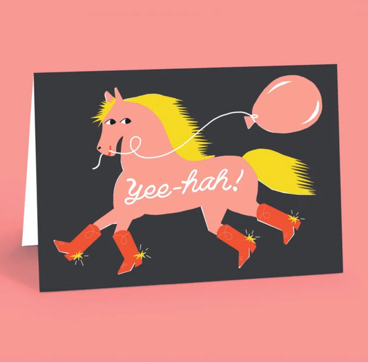The Design Dealership, Yee-Haw Birthday Card