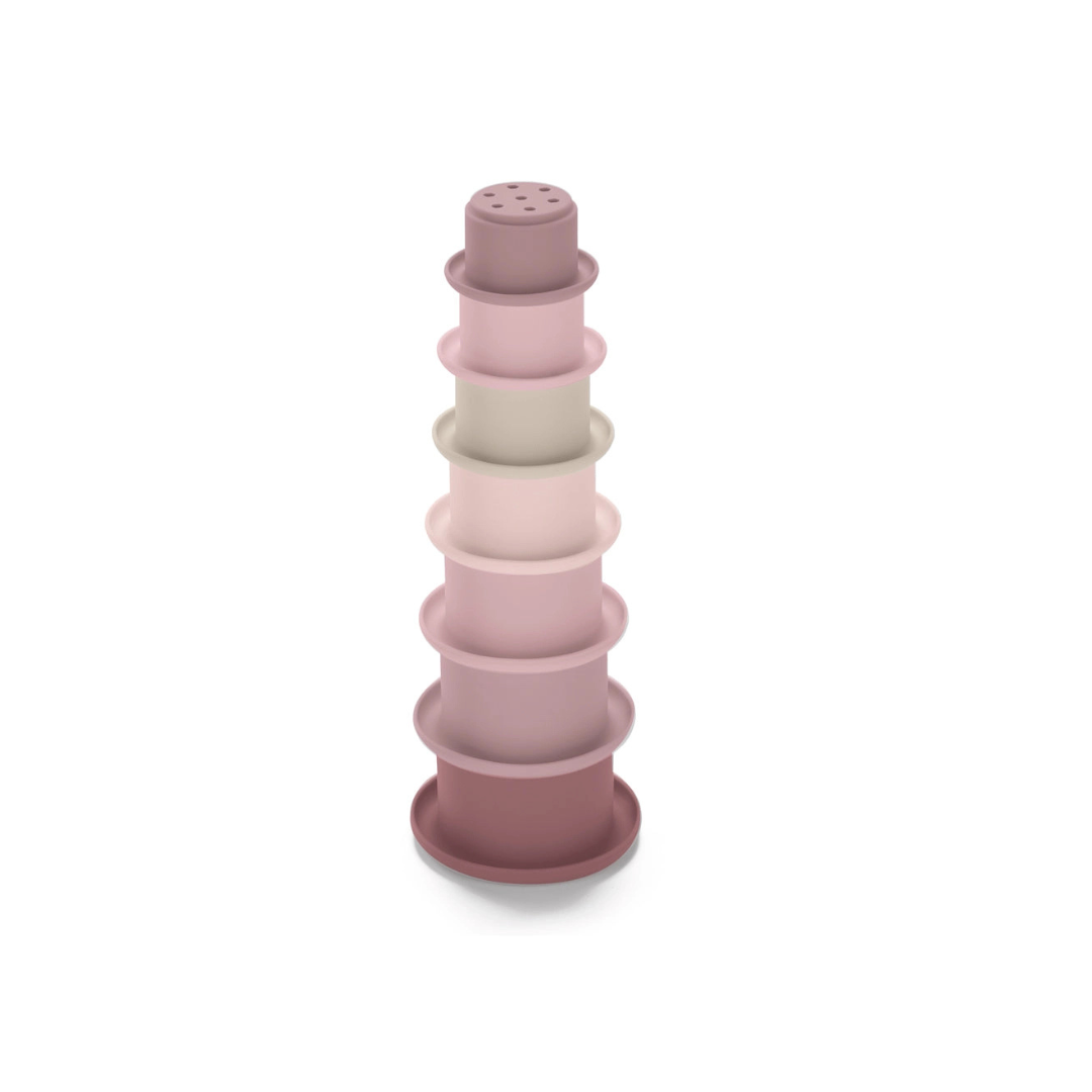 Jumini, Pink Silicone Stacking Cups