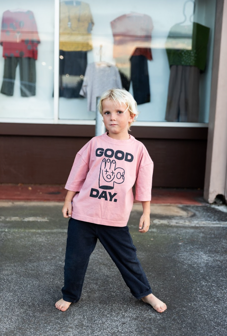 Dinky Circus, Good Day T-Shirt, Pink