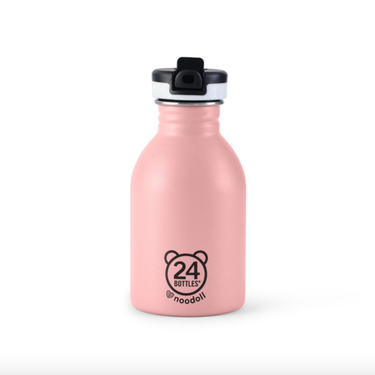 Ricedino Pink Dinosaur Stainless Steel Bottle