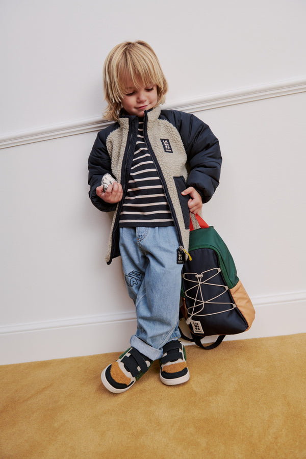 Liewood, Phoenix One Shoulder Backpack, Navy Colour Block