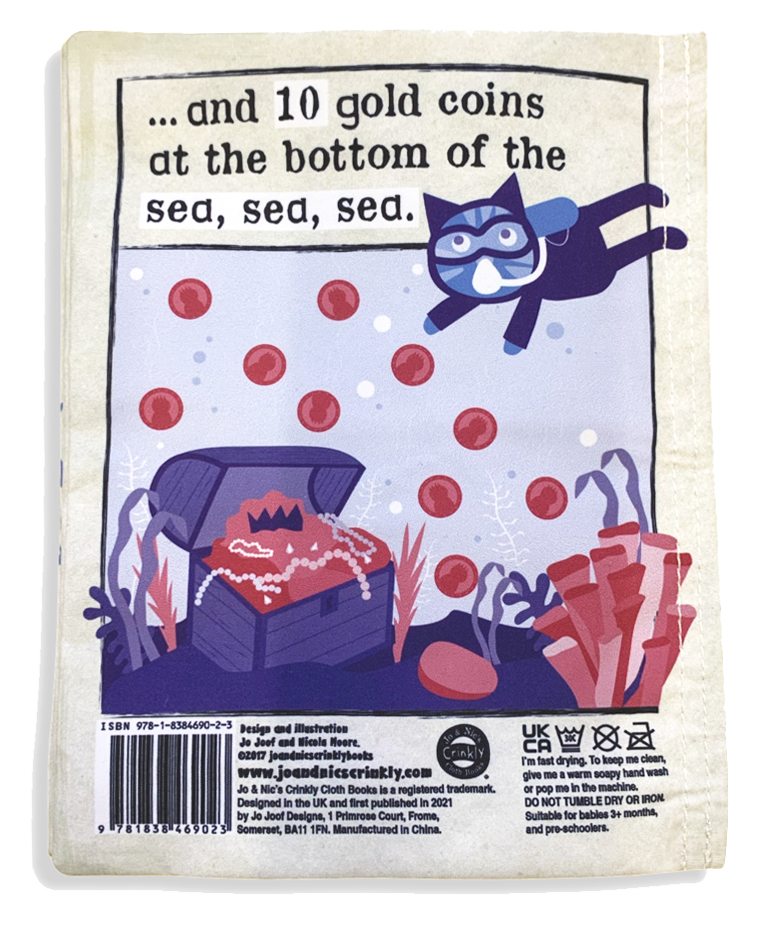 Sailor Went to Sea Crinkly Cloth Book