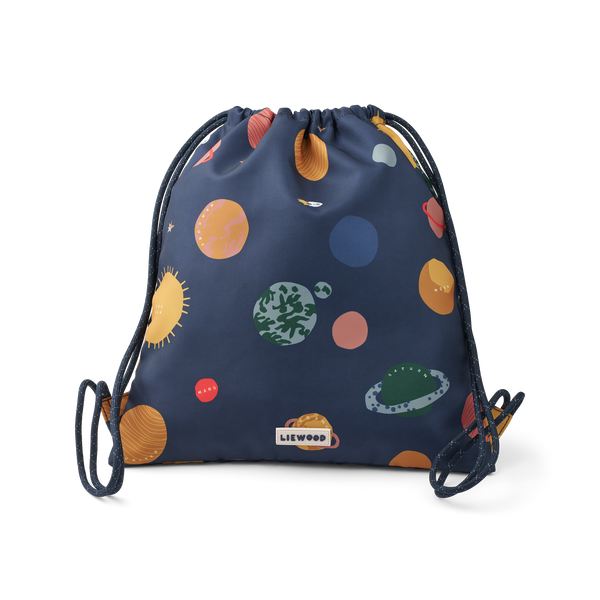 Liewood, Danella Gym Bag in Universe Print