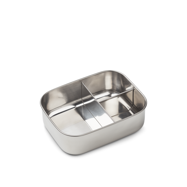 Liewood, Arthur Stainless Steel Lunchbox with Silicone Lid in Mega Leopard Print
