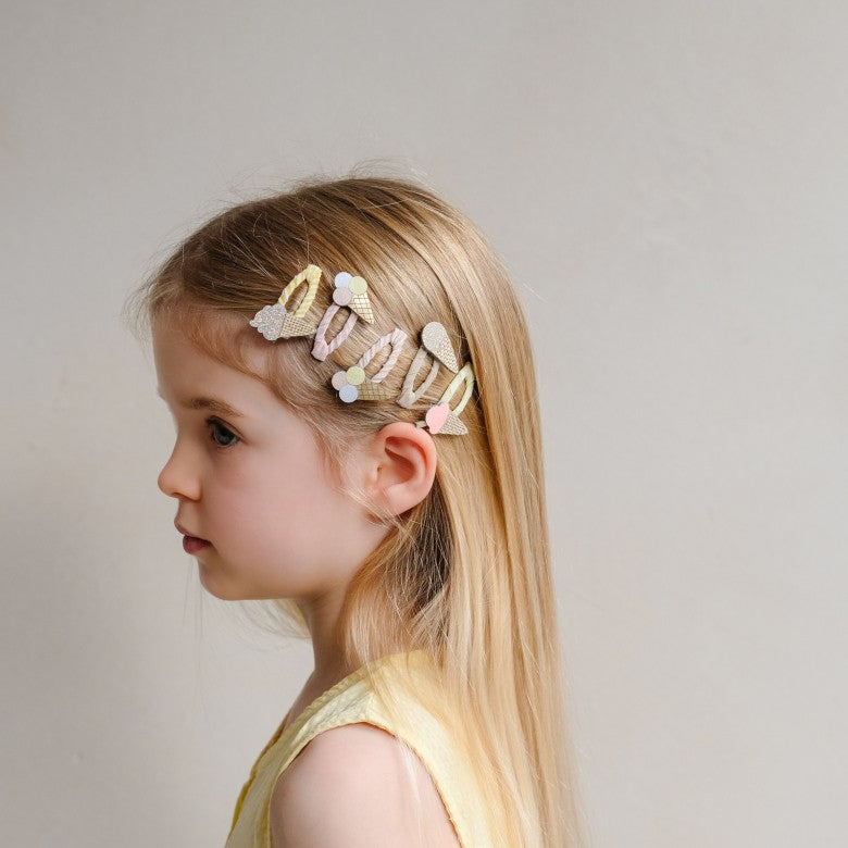 Mimi & Lula Ice Cream Clic Clac Hairclips
