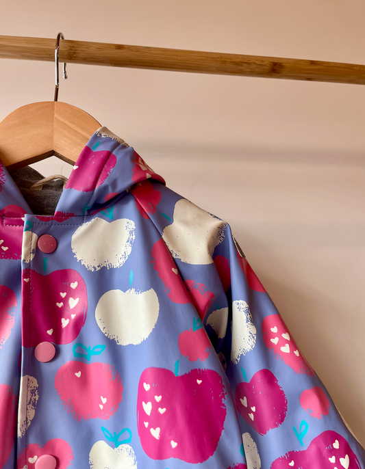 Hatley, Pink Fruit Raincoat, 18 - 24 Months