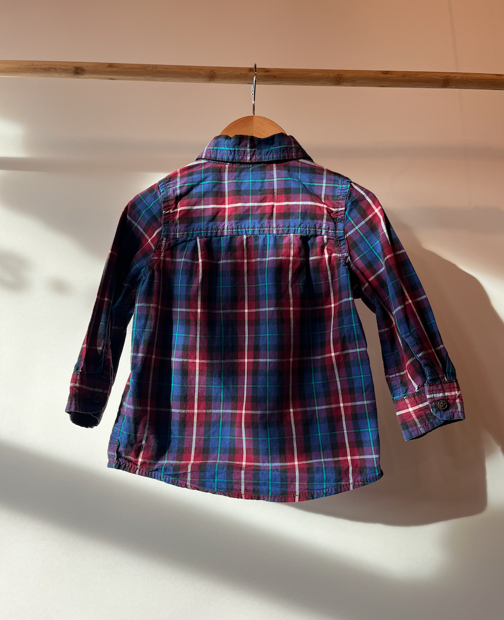 OshKosh, Multi-coloured Plaid Shirt, 2 - 3 Years