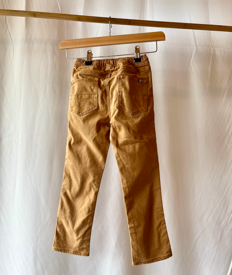 Mini Boden, Camel Chino Trousers, 5 - 6 Years