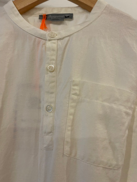 Bonpoint, Ivory Grandad Shirt, 4 - 6 Years