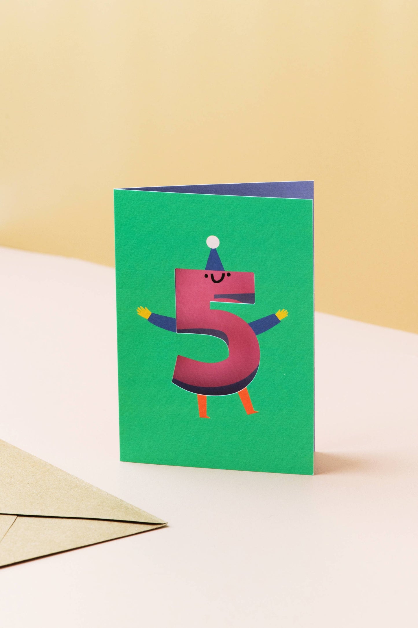 Fantastic Fifth Happy Birthday Card