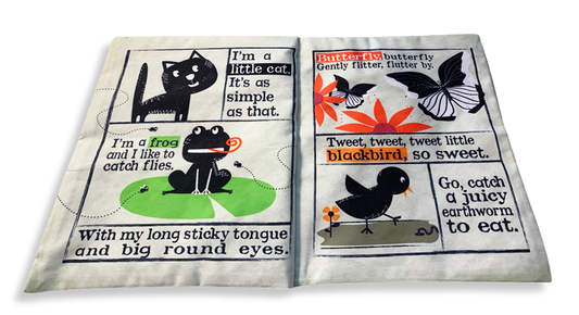 Simply Creatures Crinkly Cloth Book