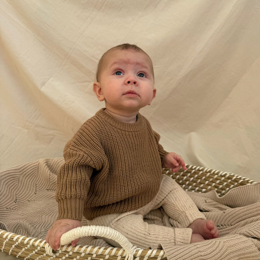 Hunter + Rose, Latte Aspen Jumper