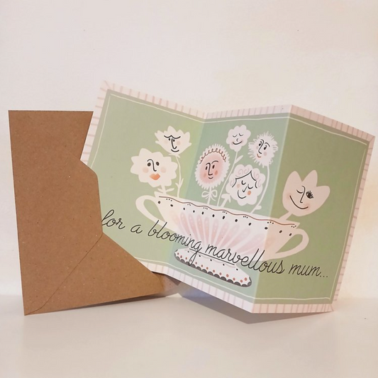 Blooming Marvellous Mum Mother's Day Card
