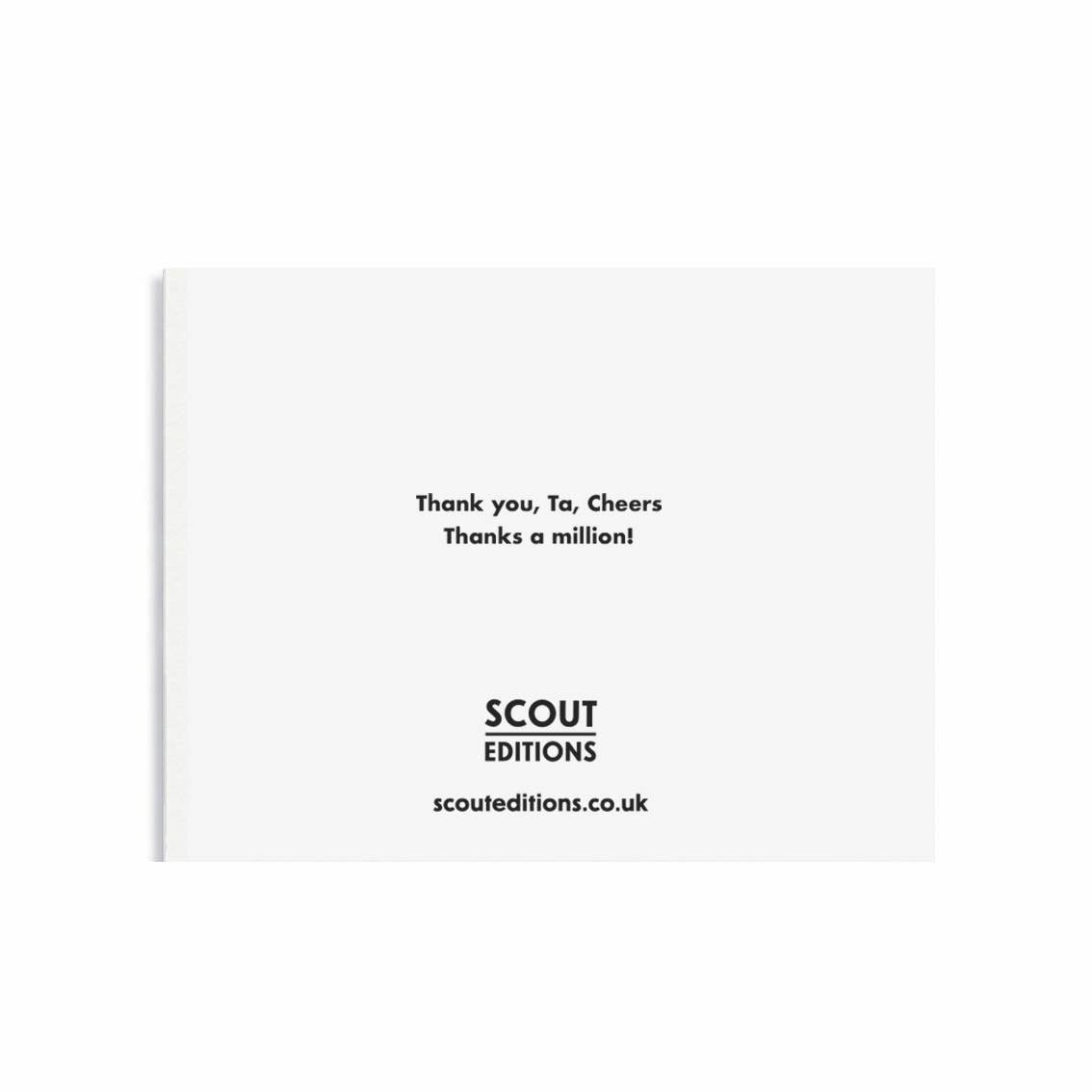 'Thank You' Mini Card