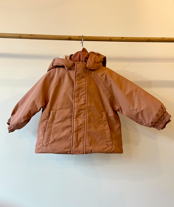 Konges Slojd, Pink Hooded Jacket, 6 Months