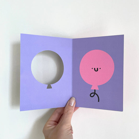 Birthday Balloon Card