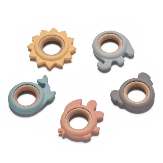 Blue Whale Teething Ring